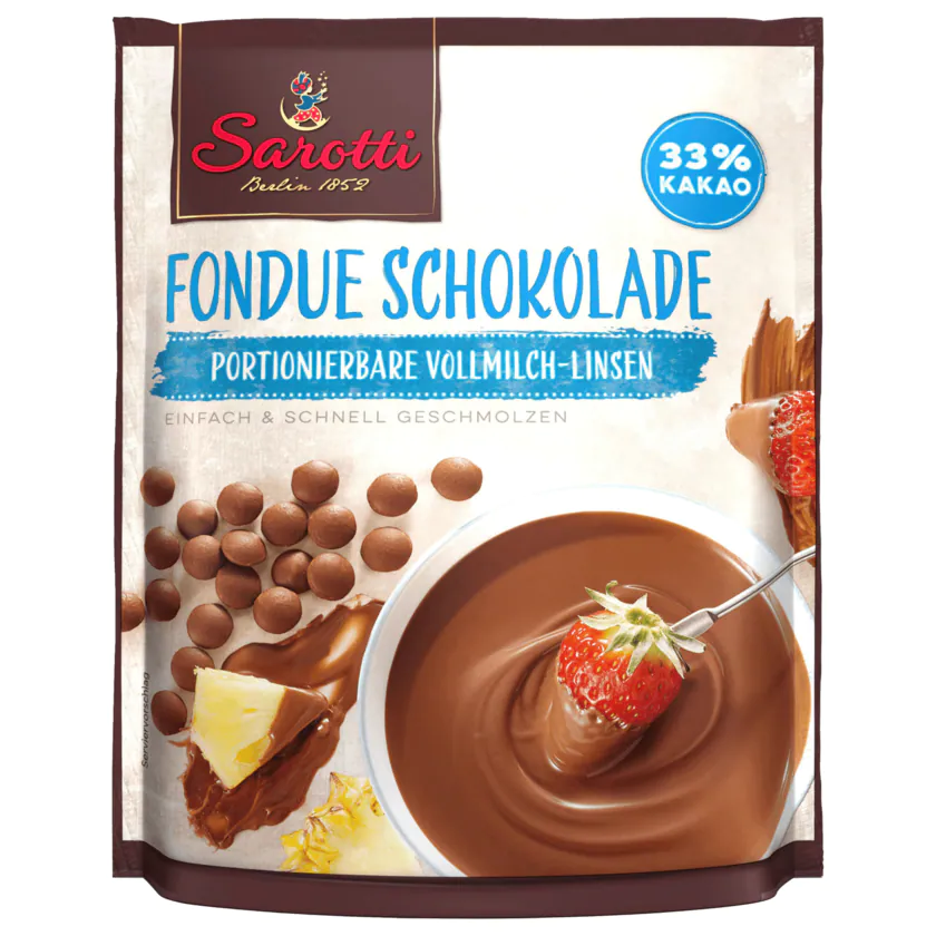 Sarotti Fondue Schokolade 200g - 4030387755565