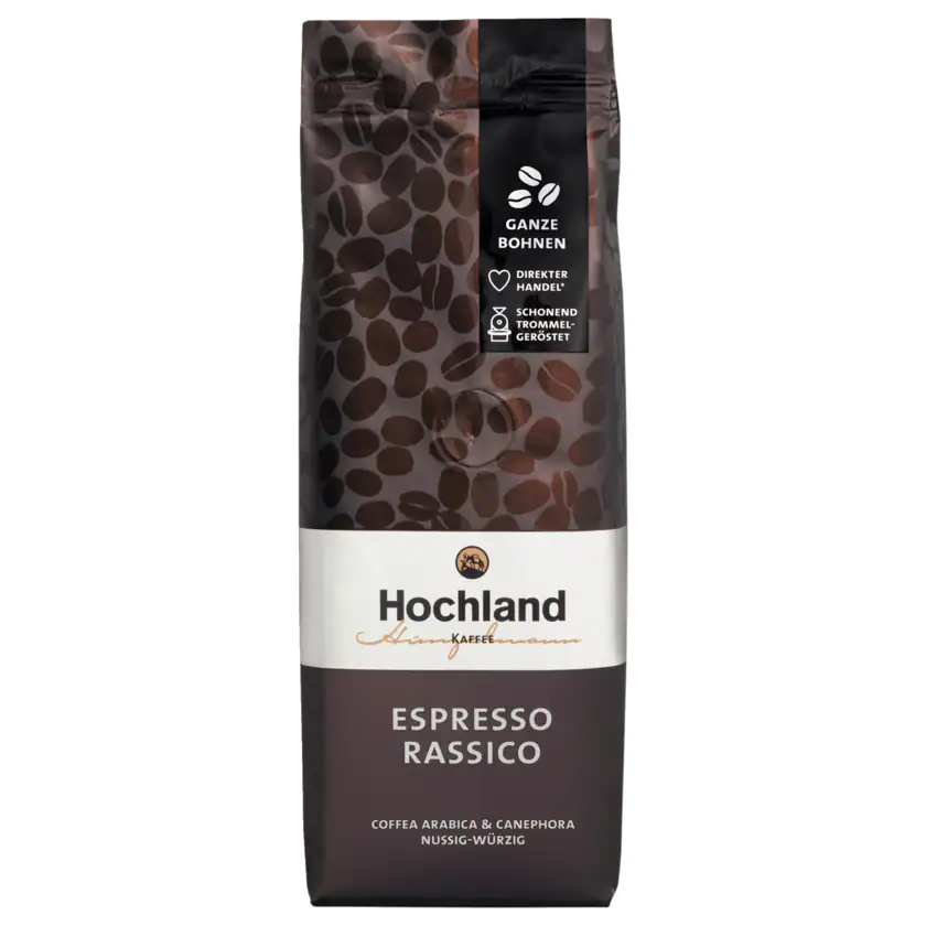 Hochland Kaffee Espresso Rassico 250g - 4033621114050