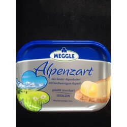 MEGGLE Butter Alpenzart gesalzen, 250 g - 4034900003997