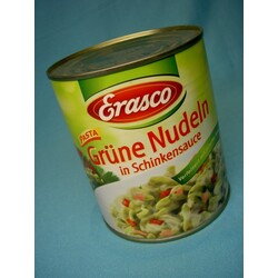 Erasco Grüne Nudeln in Schinkensauce - 4037300108163