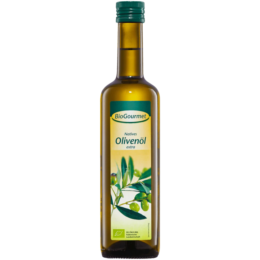 BioGourmet Natives Olivenöl extra 500ml - 4039057400002