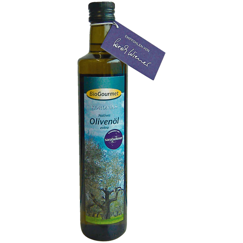 BioGourmet Koronias griechisches Olivenöl 500ml - 4039057403812