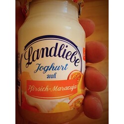 Landliebe Joghurt auf Frucht - Pfirsich-Maracuja - 4040600990192