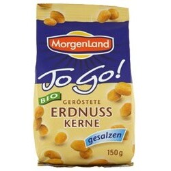 Morgenland - To Go! Bio Erdnuss Kerne gesalzen - 4044019200286