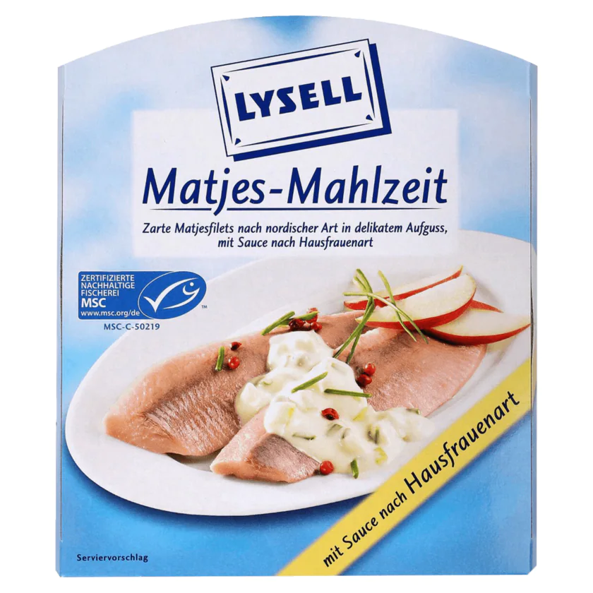 Lysell Matjes-Mahlzeit 200g - 4044491055930