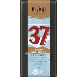Vivani Zarte Vollmilch 37% Cacao „Panama“ - 4044889002706