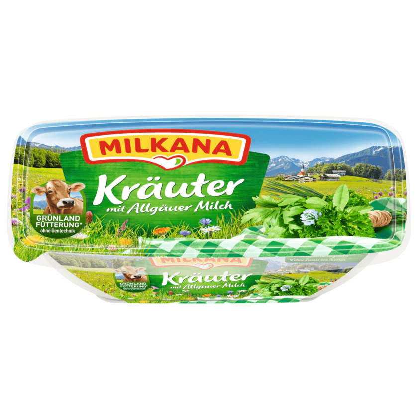 Milkana Schmelzkäse Kräuter 190g - 4045357010636