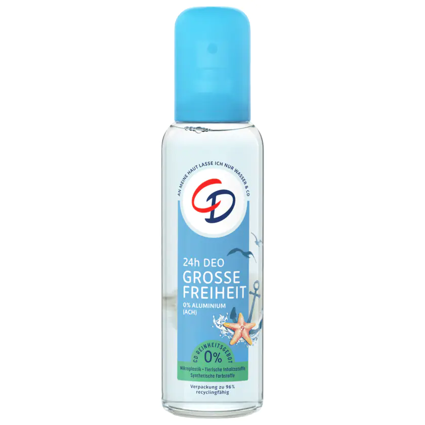 CD Deo Zerstäuber Große Freiheit 75ml - 4045612007586