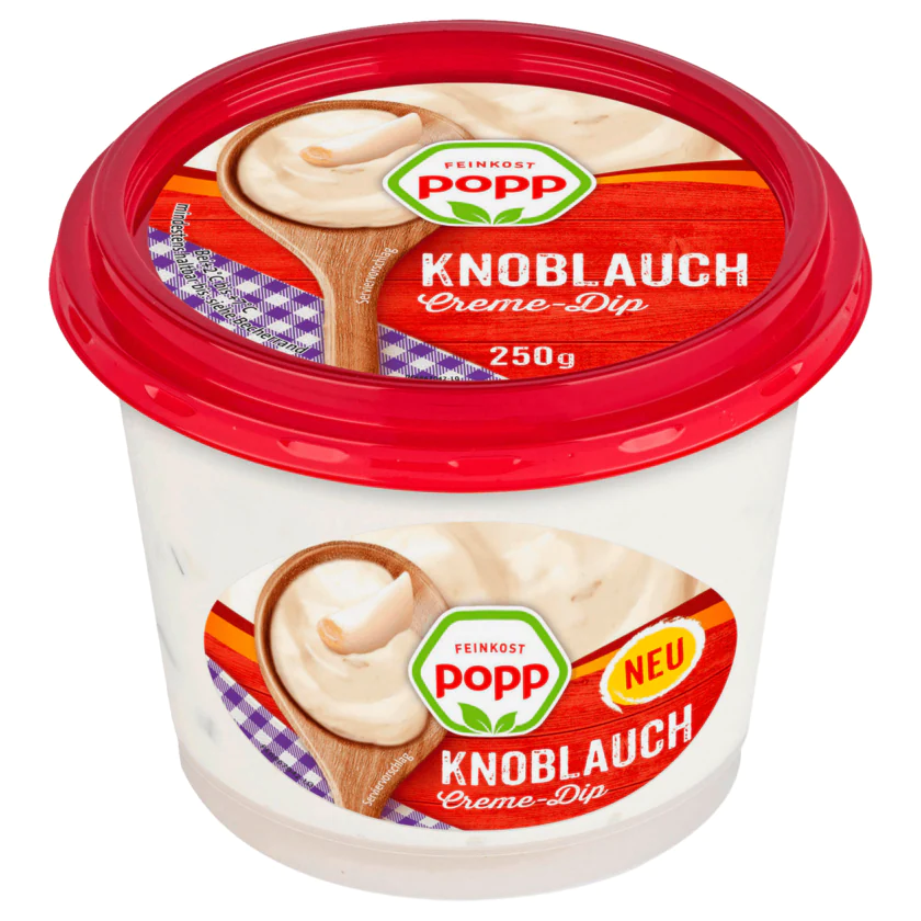 Popp Knoblauchcreme 250g - 4045800767452