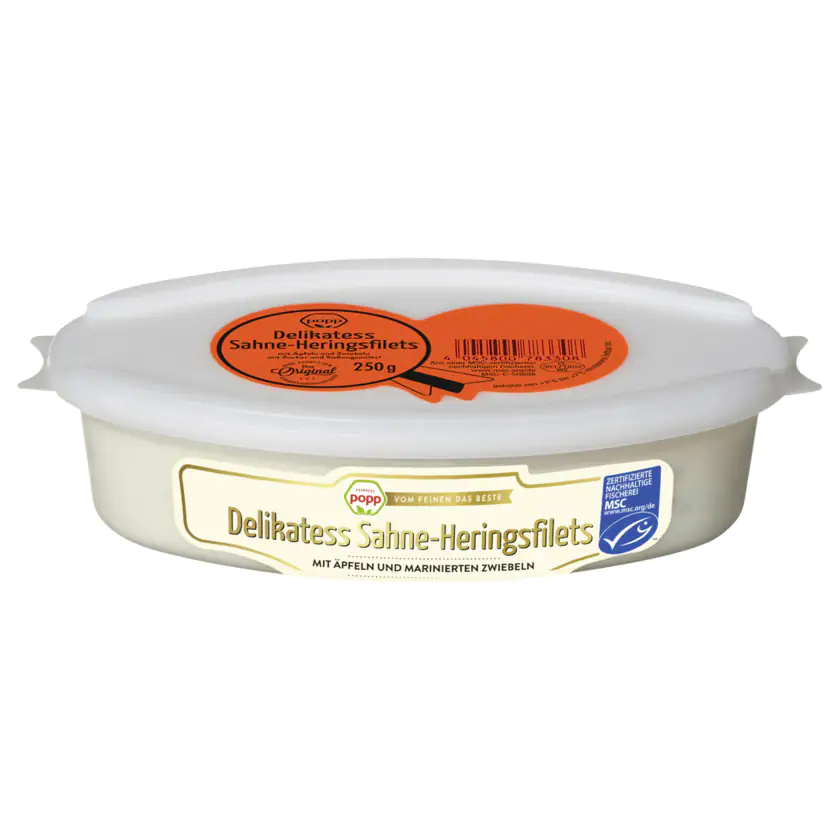 Bruckmann Sahne-Heringsfilet 250g - 4045800783308