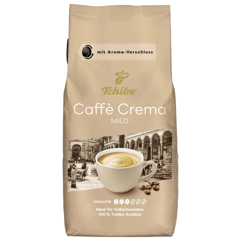 Tchibo Caffè Crema Mild ganze Bohne 1kg - 4046234816006