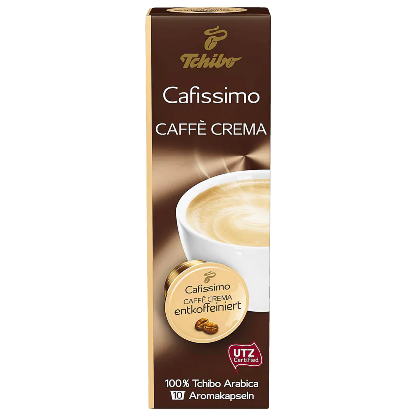 Tchibo Cafissimo Caffe Crema entkoffeiniert 70g - 4046234836486