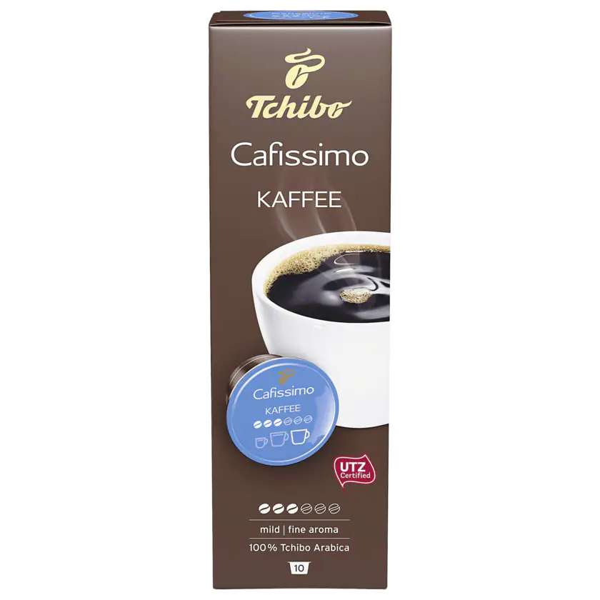 Tchibo Cafissimo Kaffee Kapseln mild 65g - 4046234947595