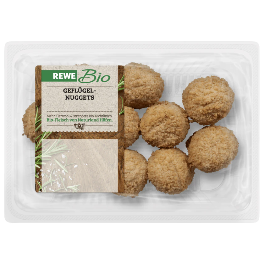 REWE Bio Geflügel-Nuggets 200g - 4046408803115
