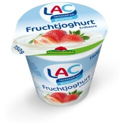 LAC lactosefreier Fruchtjoghurt Erdbeere - 4046700005965