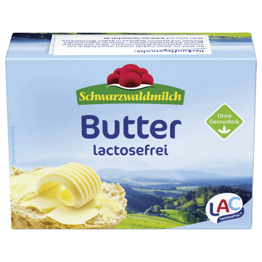 Schwarzwaldmilch LAC Butter lactosefrei 250g - 4046700009338