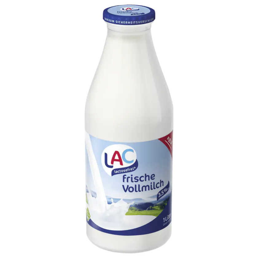 Schwarzwaldmilch LAC frische Vollmilch laktosefrei 3,5% 1l - 4046700026076
