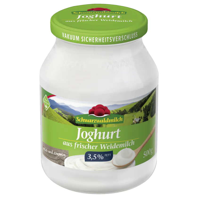 Schwarzwaldmilch Joghurt aus frischer Weidemilch 3,5% 500g - 4046700206287