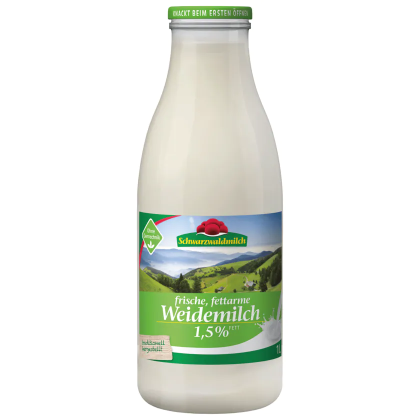 Schwarzwaldmilch frische Weidemilch 1,5% 1l - 4046700500644