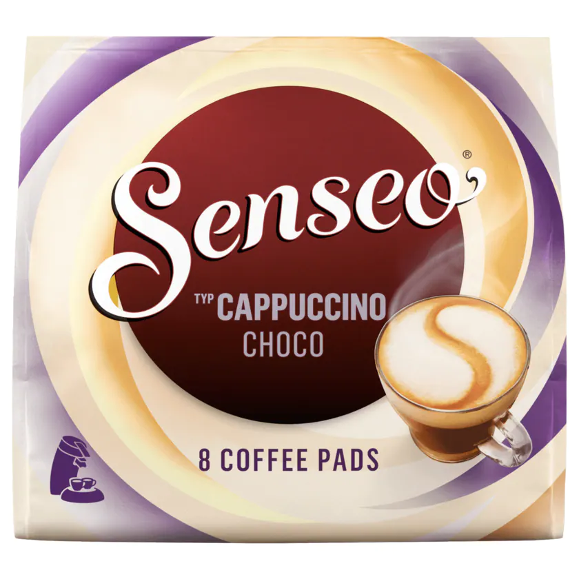 Senseo Kaffeepads Cappuccino Choco 8ST 92G - 4047046005008