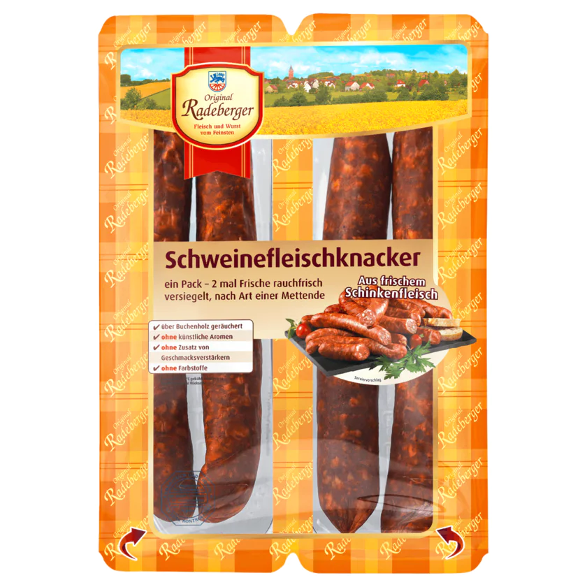Radeberger Schweineknacker 4x70g - 4047329131905