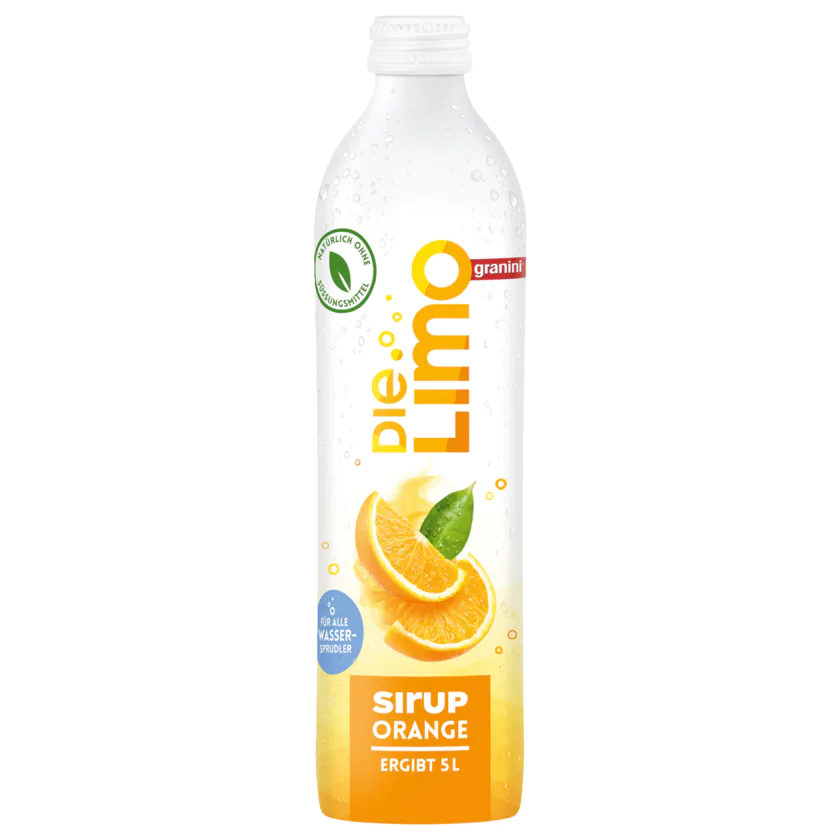 Granini Die Limo Sirup Orange Sirup 0,5l - 4048517700507
