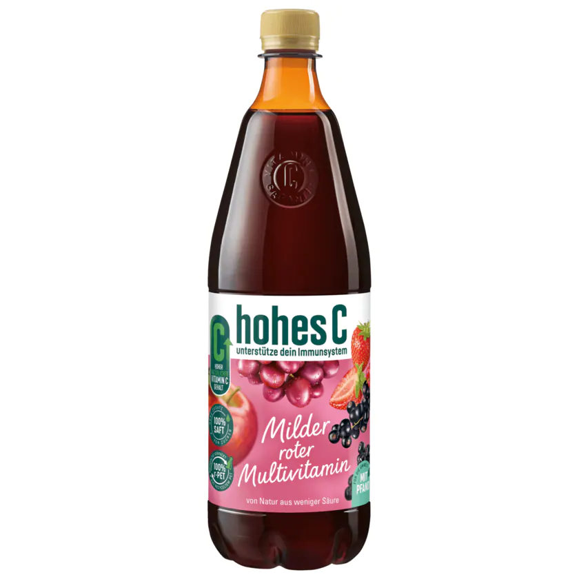 Hohes C Saft Milder Roter Multivitamin 1l - 4048517702358