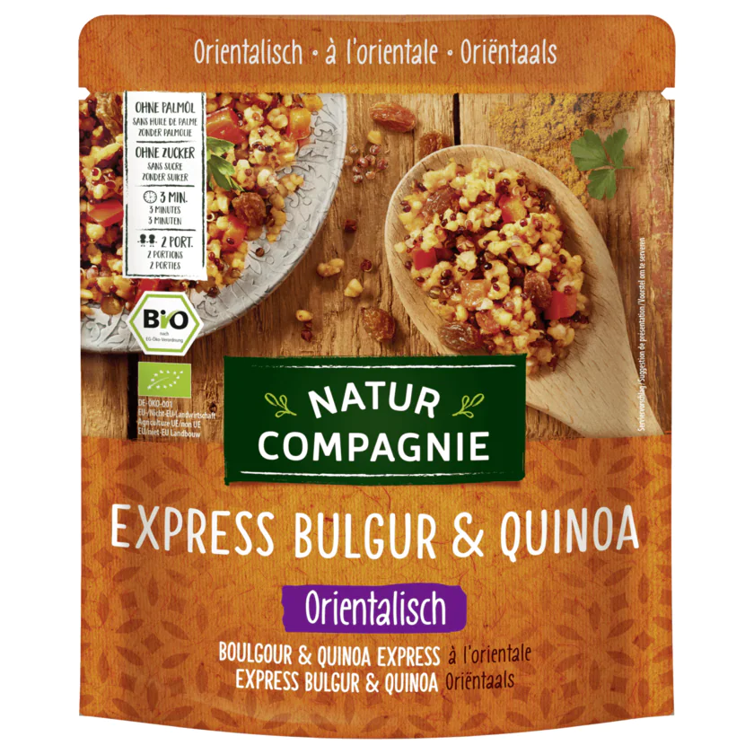 Natur Compagnie Express Bio Bulgur&Quinoa Orientalisch 250g - 4048885043558