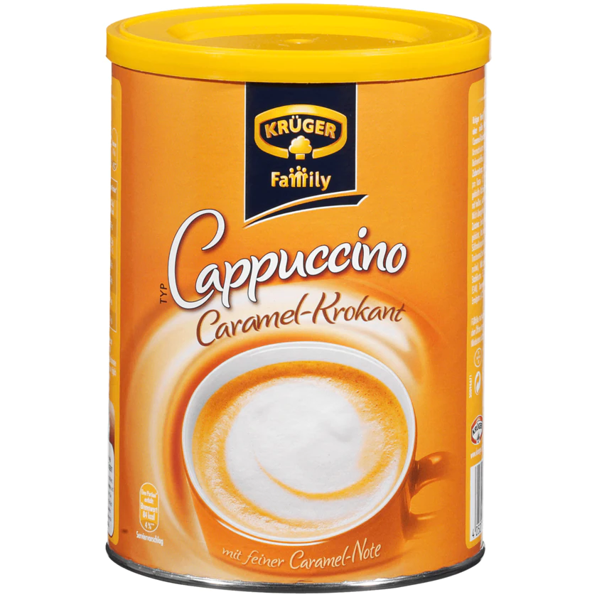 Krüger Family Cappuccino Karamell-Krokant 450g - 4052700082851