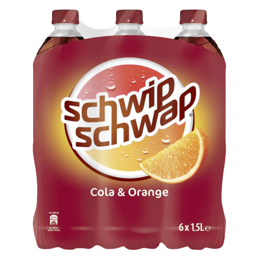 Schwip Schwap Cola & Orange 6x1,5l - 4062139001811