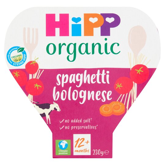 Hipp Organic Classic Spaghetti Bolognese 230G - 4062300024298