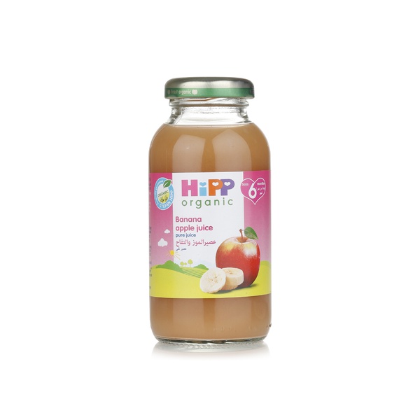HiPP organic banana apple juice 200ml - Waitrose UAE & Partners - 4062300160651