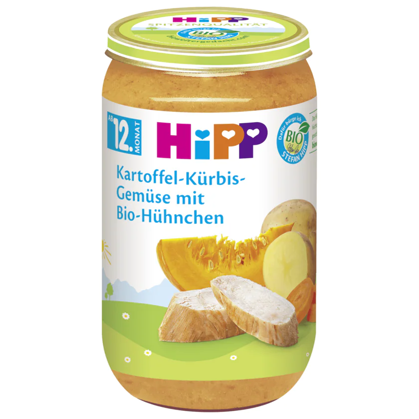 Kartoffel-kürbis-gemüse Mit Bio-hühnchen - 4062300261815