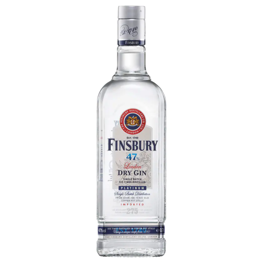 Finsbury Dry Gin 0,7l - 4062400311700