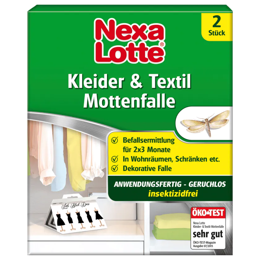 Nexa Lotte Kleider- & Textil-Mottenfalle - 4062700835456