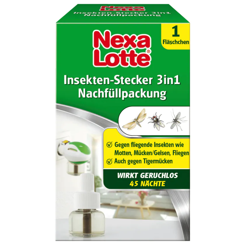 Nexa Lotte Insekten-Stecker 3 in 1 Nachfüllpackung - 4062700839041