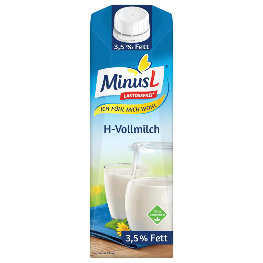 Minus L H-Milch 3,5% laktosefrei 1L - 4062800001959