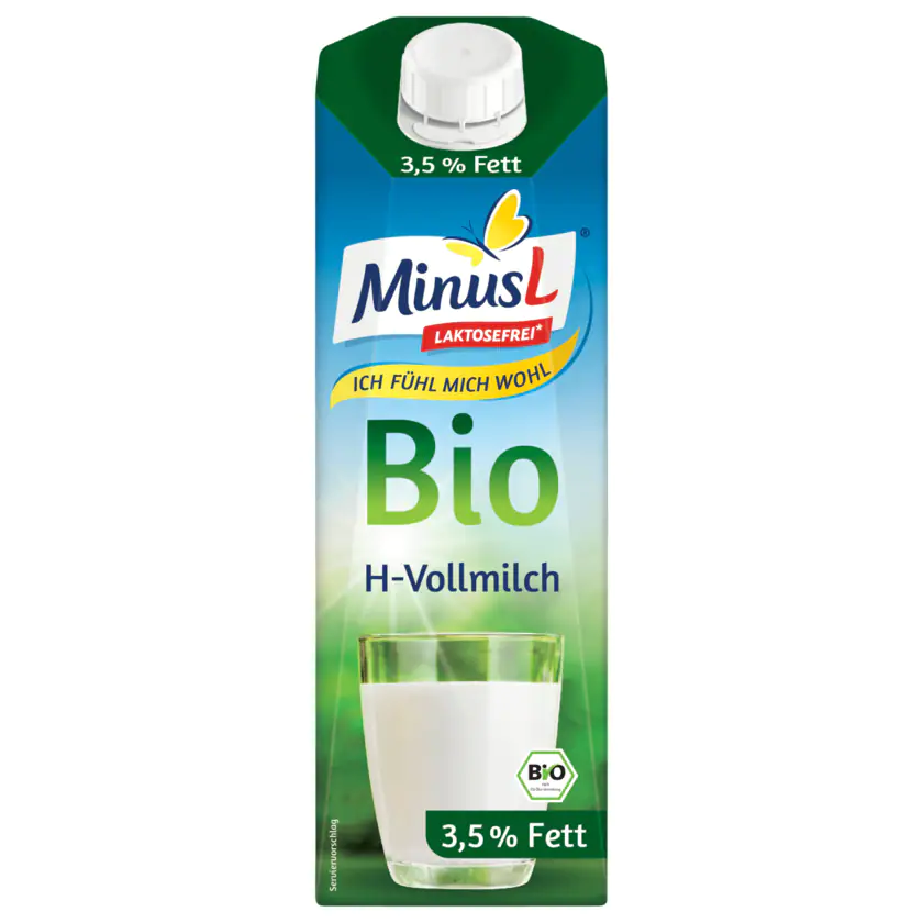 MinusL Bio H-Milch 3,5% 1l - 4062800016854