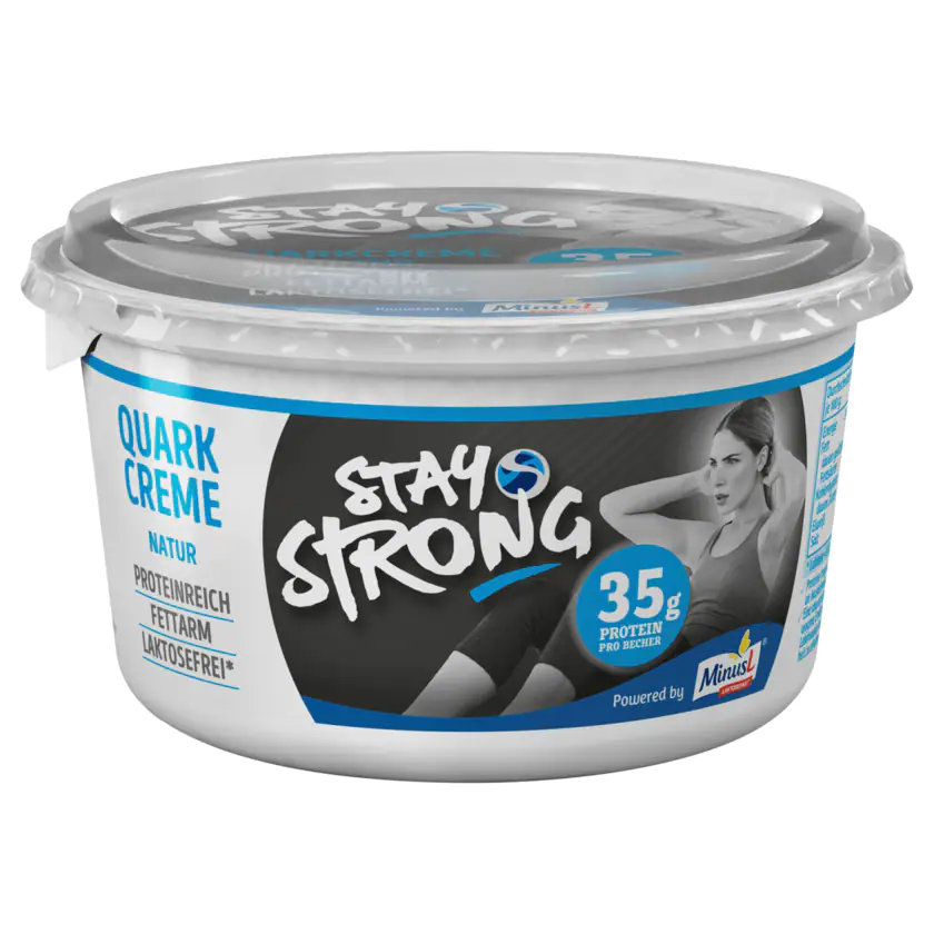 Stay Strong Quarkcreme Natur laktosefrei 420g - 4062800017486