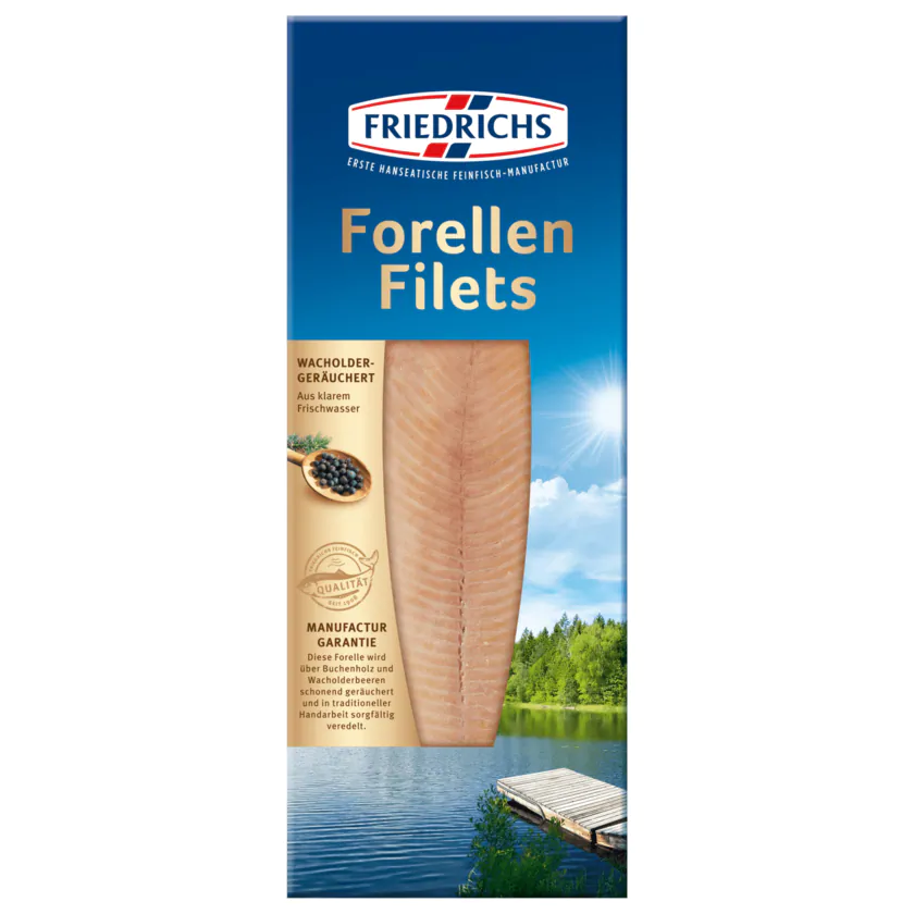 Friedrichs Forellen Filets 125g - 4063600017133