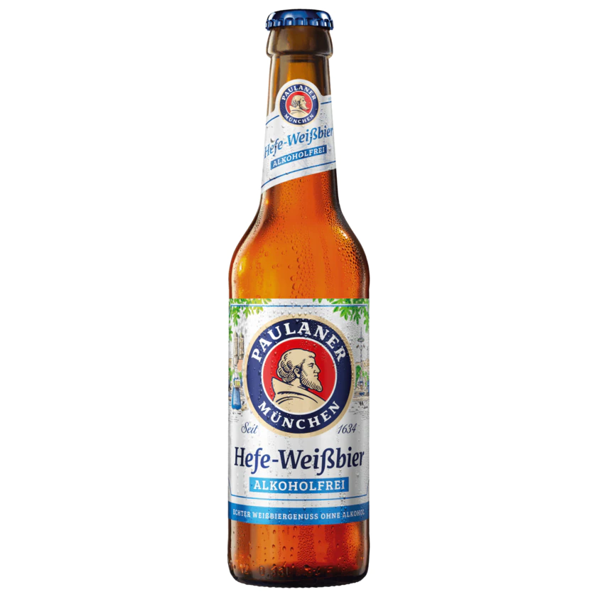 Paulaner Brauerei, Paulaner Hefe Weißbier, Alkoholfrei Bier - 4066600145257