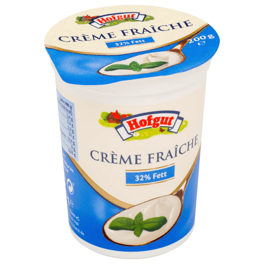 Hofgut Crème Fraiche 32% 200g - 4070700003157
