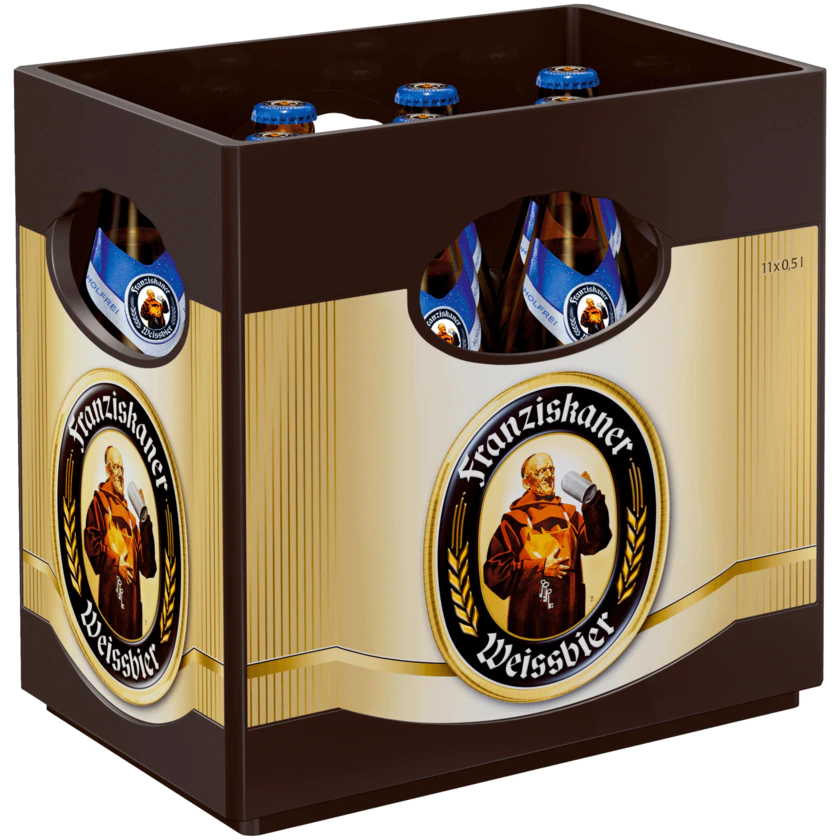 Franziskaner Weißbier alkoholfrei 11x0,5l - 4072700111498