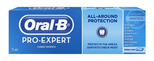 Oral B Pro Expert All Around Protection Fresh Mint Toothpaste - 4084500190665
