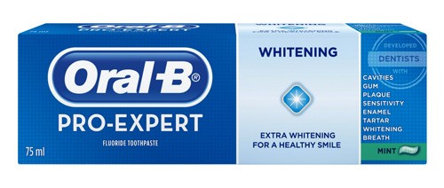 Oral B Pro Expert Whitening Toothpaste - 4084500190818