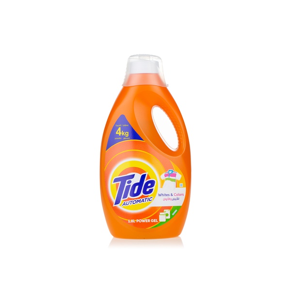 Tide automatic laundry power gel 1.8ltr - Waitrose UAE & Partners - 4084500895003