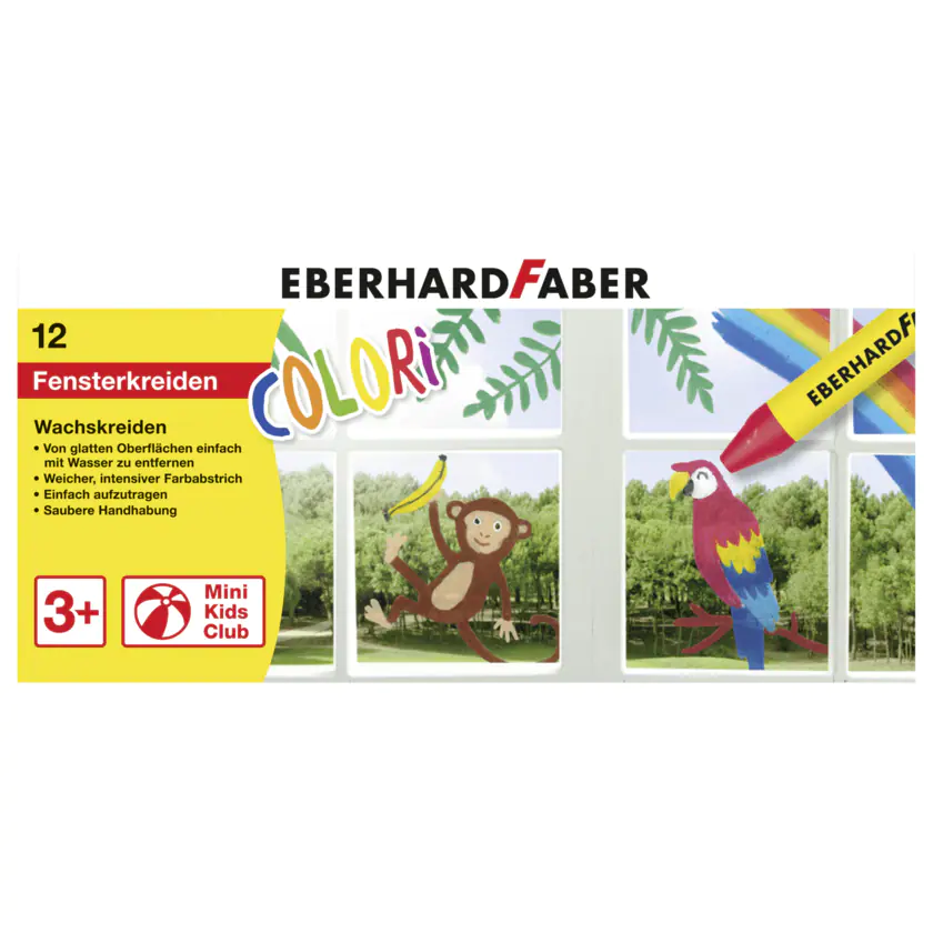 Eberhard Faber Fensterkreide 12 Stück - 4087205241120
