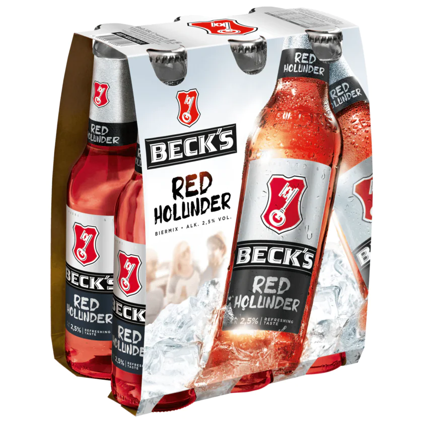 Beck's Red Holunder 6x0,33l - 4100130900273