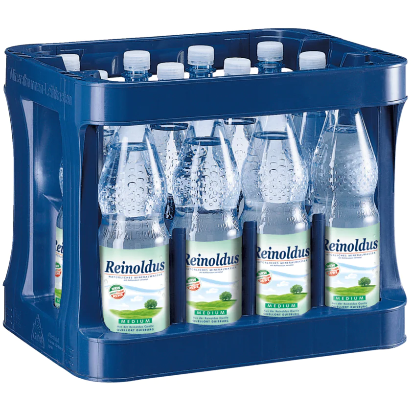 Reinoldus Mineralwasser Medium 12x1l - 4101130060943