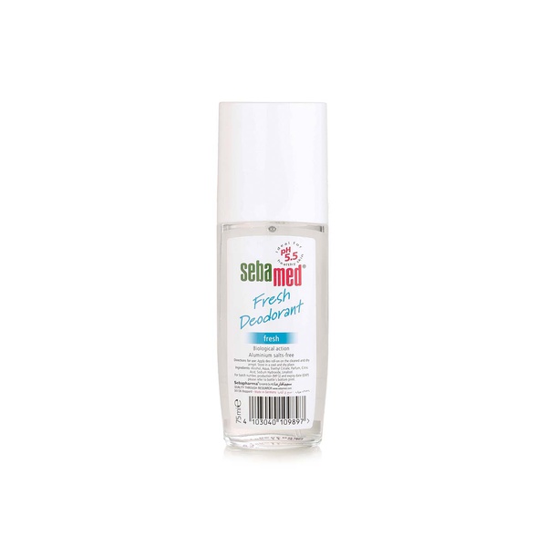 Sebamed deodorant spray fresh unisex 75ml - Waitrose UAE & Partners - 4103040109897